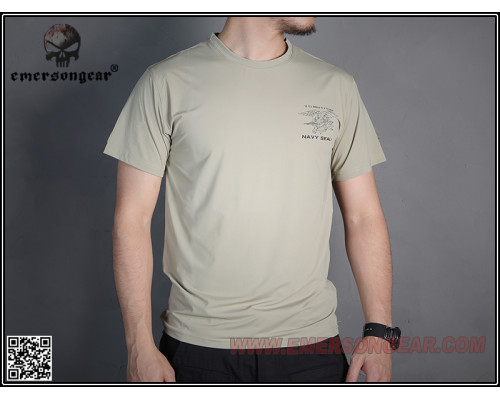 Футболка EmersonGear Absorbent sweat and perspiration J Khaki