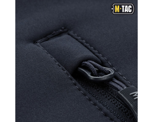 M-TAC КУРТКА SOFT SHELL С ПОДСТЕЖКОЙ DARK NAVY BLUE