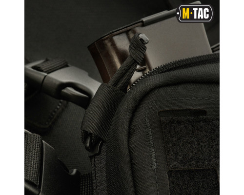 Нагрудная сумка M-TAC CHEST RIG MILITARY ELITE BLACK