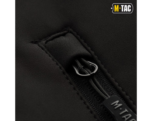 M-TAC КУРТКА SOFT SHELL С ПОДСТЕЖКОЙ BLACK