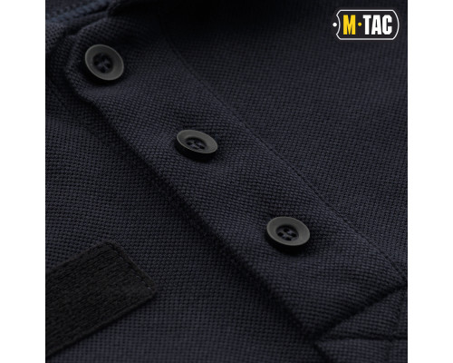 M-TAC ПОЛО ТАКТИЧЕСКОЕ ДЛИННЫЙ РУКАВ 65/35 DARK NAVY BLUE
