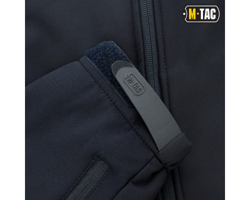 M-TAC КУРТКА SOFT SHELL С ПОДСТЕЖКОЙ DARK NAVY BLUE