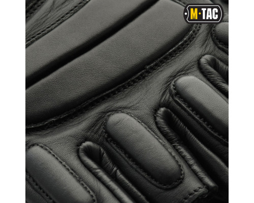 M-TAC ПЕРЧАТКИ БЕСПАЛЫЕ КОЖАНЫЕ ASSAULT TACTICAL MK.1 BLACK