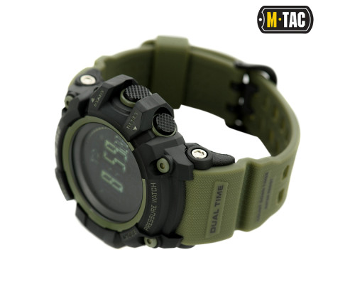 M-TAC ЧАСЫ ТАКТИЧЕСКИЕ ADVENTURE BLACK/OLIVE