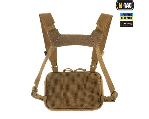 Нагрудная сумка M-TAC CHEST RIG ELITE COYOTE