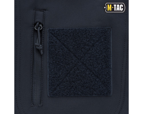 M-TAC КУРТКА SOFT SHELL С ПОДСТЕЖКОЙ DARK NAVY BLUE