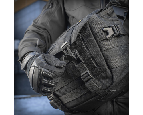 M-TAC СУМКА MESSENGER BAG ELITE HEX BLACK