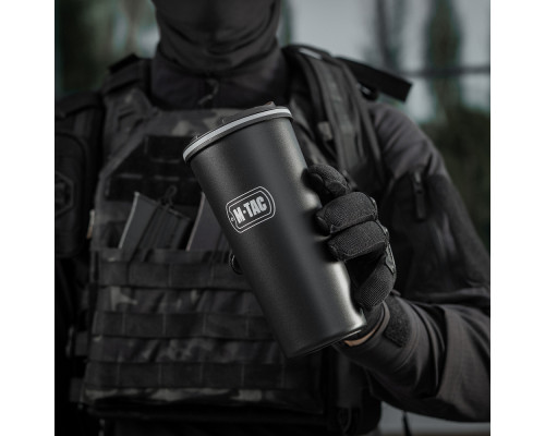 M-TAC ТЕРМОКРУЖКА С КЛАПАНОМ 450 МЛ Black