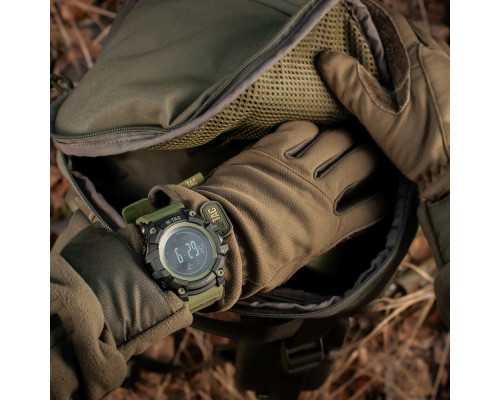 M-TAC ЧАСЫ ТАКТИЧЕСКИЕ ADVENTURE BLACK/OLIVE