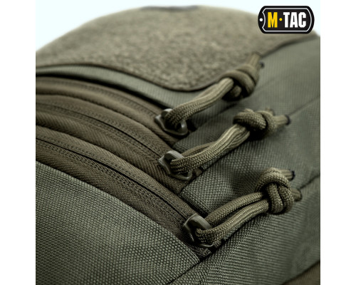 M-TAC СУМКА-КОБУРА НАПЛЕЧНАЯ С ЛИПУЧКОЙ OLIVE
