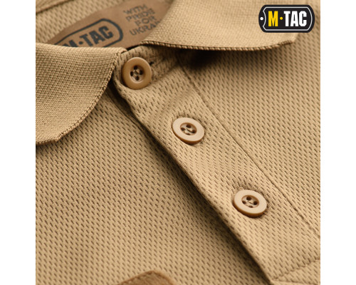 M-TAC ПОЛО ELITE TACTICAL COOLMAX COYOTE