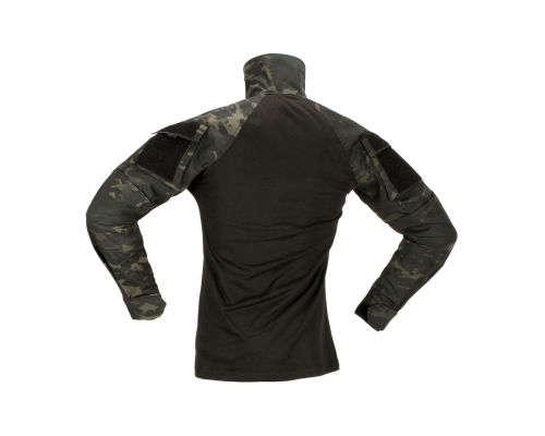 Боевая рубашка InvaderGear Combat Shirt Multicam Black