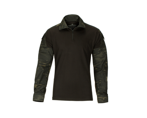 Боевая рубашка InvaderGear Combat Shirt Multicam Black