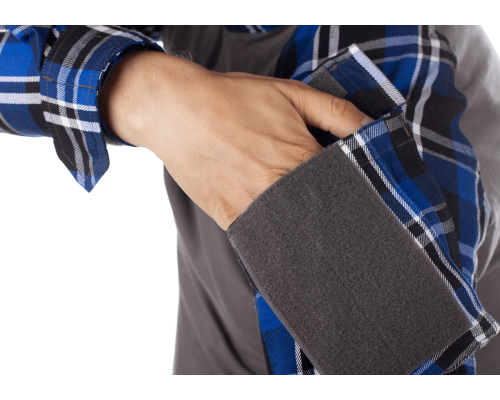 Боевая рубашка InvaderGear Flannel Combat Shirt Blue