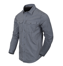 Рубашка Covert Concealed Carry Shirt - Phantom Grey Checkered