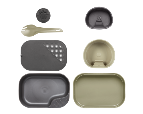 Набор посуды Wildo® CAMP-A-BOX® Complete - Desert / Dark Grey A