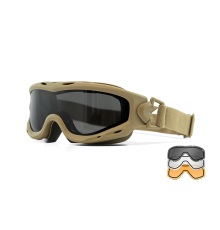 Маска WILEY X SPEAR DUAL LENS - 3 Lenses Grey/Clear/Light Rust