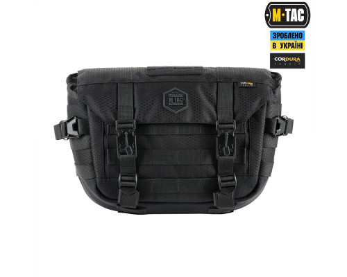 M-TAC СУМКА MESSENGER BAG ELITE HEX BLACK