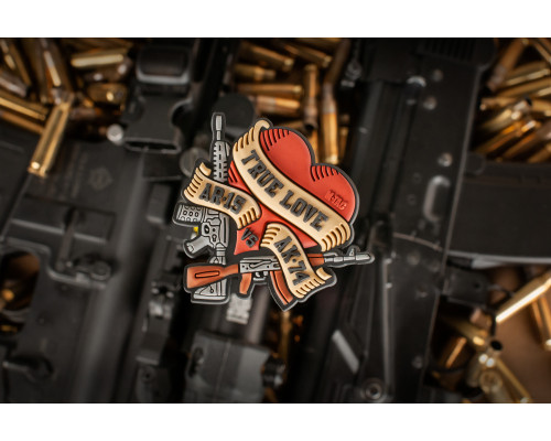 M-TAC НАШИВКА TRUE LOVE ПВХ