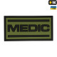 M-TAC НАШИВКА MEDIC PVC OLIVE/BLACK