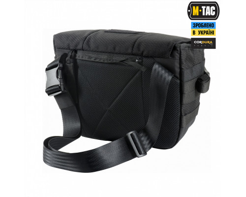 M-TAC СУМКА MESSENGER BAG ELITE HEX BLACK