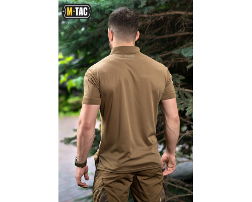 M-TAC ПОЛО ELITE TACTICAL COOLMAX COYOTE