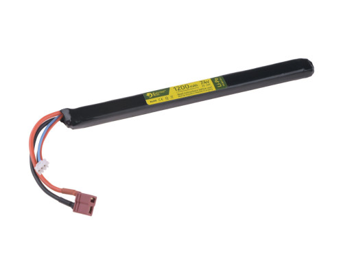 Аккумулятор LiPo 7.4 V 1200mAh 20/40C Battery - Under AK Dust Cover - T-Connect (Deans)
