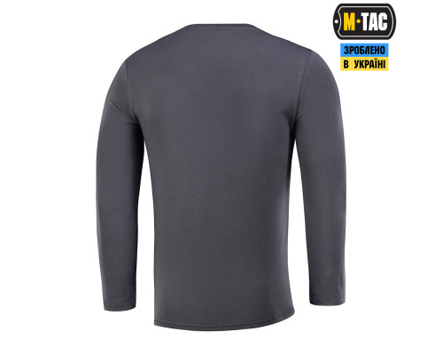 M-TAC ФУТБОЛКА ДЛИННЫЙ РУКАВ 93/7 DARK GREY