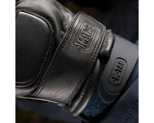 M-TAC ПЕРЧАТКИ БЕСПАЛЫЕ КОЖАНЫЕ ASSAULT TACTICAL MK.1 BLACK