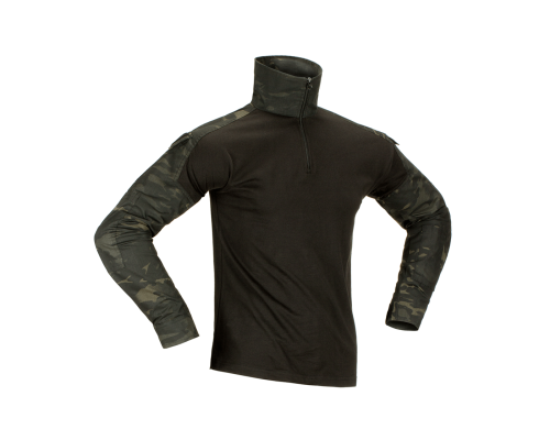 Боевая рубашка InvaderGear Combat Shirt Multicam Black