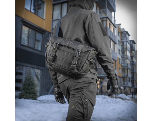 M-TAC СУМКА MESSENGER BAG ELITE HEX BLACK