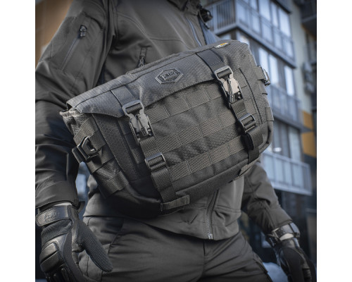 M-TAC СУМКА MESSENGER BAG ELITE HEX BLACK