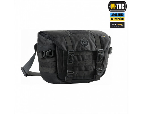 M-TAC СУМКА MESSENGER BAG ELITE HEX BLACK