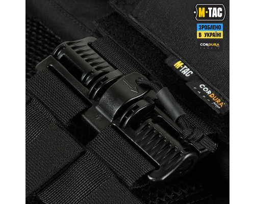 M-TAC ПЛИТОНОСКА CUIRASS FAST QRS BLACK
