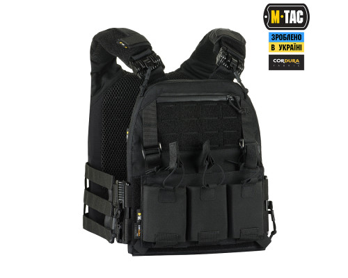 M-TAC ПЛИТОНОСКА CUIRASS FAST QRS BLACK
