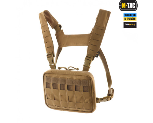Нагрудная сумка M-TAC CHEST RIG ELITE COYOTE