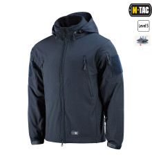 M-TAC КУРТКА SOFT SHELL С ПОДСТЕЖКОЙ DARK NAVY BLUE