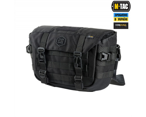 M-TAC СУМКА MESSENGER BAG ELITE HEX BLACK