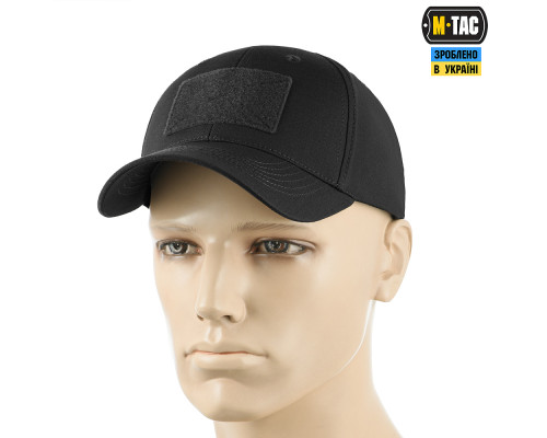 M-TAC БЕЙСБОЛКА ТАКТИЧЕСКАЯ ELITE FLEX РИП-СТОП BLACK