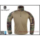Тактическая рубашка EmersonGear G3 Combat Shirts Woodland