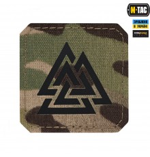 M-TAC НАШИВКА ВАЛЬКНУТ LASER CUT MULTICAM/BLACK