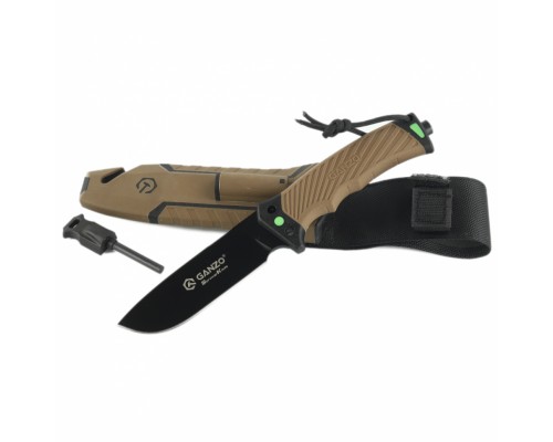 Нож Ganzo G8012V2-DY коричневый