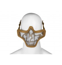 Защитная маска Invader Gear Steel Half Face Mask Death Head TAN