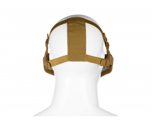 Защитная маска Invader Gear Steel Half Face Mask Death Head TAN