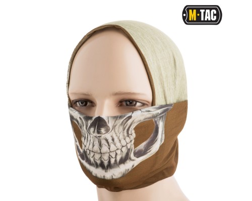 M-TAC ШАРФ-ТРУБА ОБЛЕГЧЕННЫЙ REAPER SKULL COYOTE