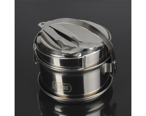 M-TAC НАБОР ПОСУДЫ ТУРИСТИЧЕСКИЙ НА 2 ПЕРСОНЫ НЕРЖ.