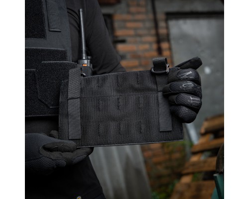 M-TAC ПЕРЕДНЯЯ ПАНЕЛЬ ДЛЯ ПЛИТОНОСКИ CUIRASS QRS BLACK