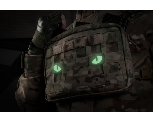 M-TAC НАШИВКА TIGER EYES LASER CUT (ПАРА) MULTICAM