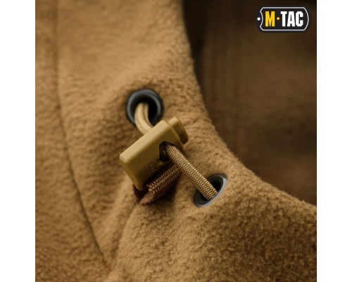 M-TAC КОФТА RIDER WINDBLOCK FLEECE DARK COYOTE