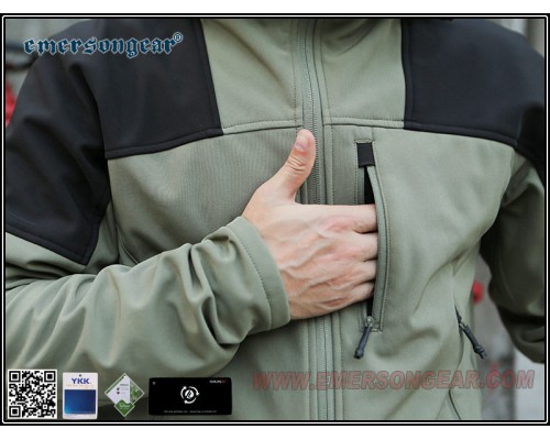 Куртка BlueLabel Fierce Capture Triple Tech Jacket Olive